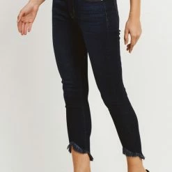 Just USA Denim Just USA Frayed Hem Skinny Jeans