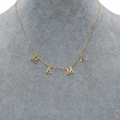 Bracha Jewelry Bracha Gold Mama Necklace New Arrivals