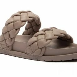 Purple Door Boutique Albina Birch Slide Sandals Swimwear