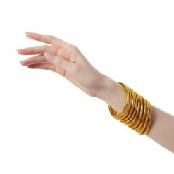 BuDhaGirl Gold All Weather Bangles BuDha Girl