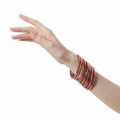 BuDha Girl BuDhaGirl Rose Gold All Weather Bangles