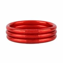 BuDhaGirl Crimson All Weather Bangles BuDha Girl