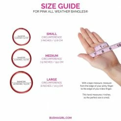 BuDhaGirl Pink All Weather Bangles