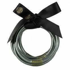 BuDhaGirl Graphite All Weather Bangles