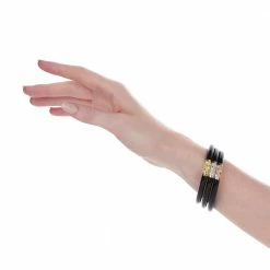 BuDhaGirl Black Three Kings All Weather Bangles New Arrivals