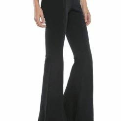 Purple Door Boutique Ladies' Cello Super Flare Black Denim Jegging