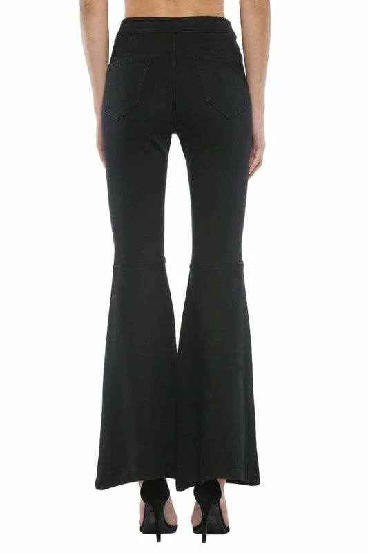 Purple Door Boutique Ladies' Cello Super Flare Black Denim Jegging 4 Purple Door Boutique Ladies' Cello Super Flare Black Denim Jegging