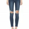 Purple Door Boutique Forever & Always Dark Denim Skinny Jeans Ladies'
