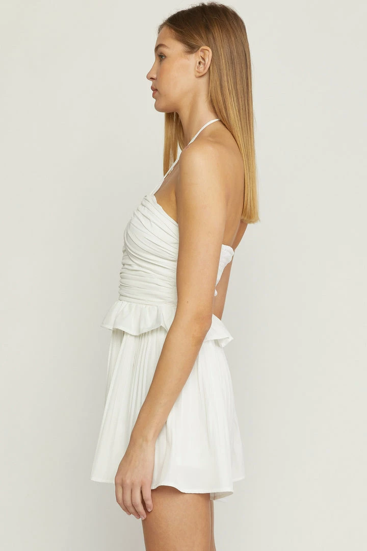 Purple Door Boutique Bridal Affairs White Romper 3 Purple Door Boutique Bridal Affairs White Romper