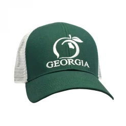 Men's Peach State Pride 'Georgia Mesh Back' Trucker Hat - Dark Green