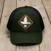 Southern Marsh 'Flying Duck' Trucker Hat- Dark Green Men's