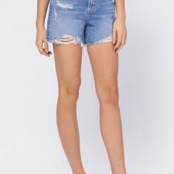 Hidden Jeans Summertime Mom Denim Shorts