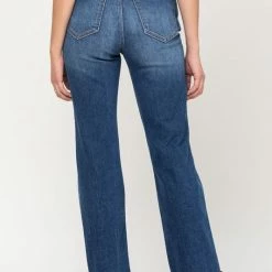 Cello Jeans Ladies' Cello High Waist Destroyed Dad Jeans