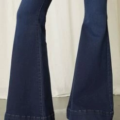 Kan Can Button Fly Super Flare Jeans Summer SALE