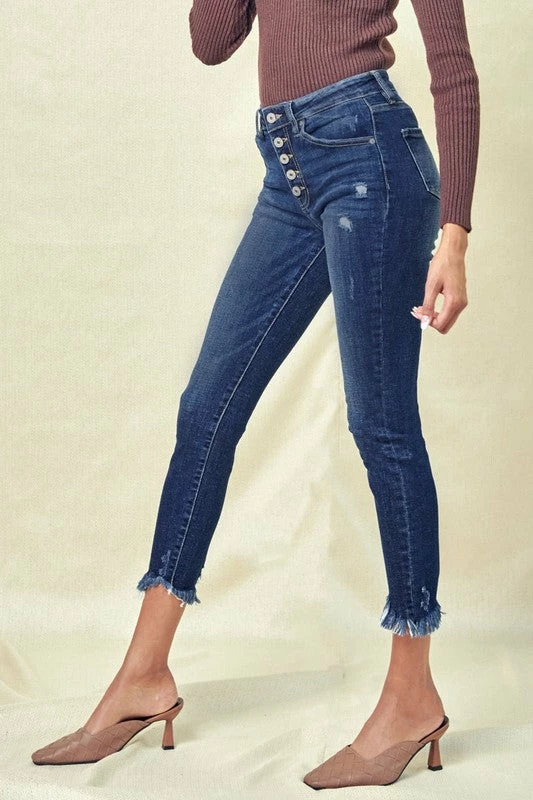 Kan Can Jeans Kan Can Button Fly Skinny Jeans 2 Kan Can Jeans Kan Can Button Fly Skinny Jeans