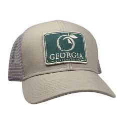 Hats Peach State Pride 'Georgia Patch' Mesh Back Trucker Hat - Stone