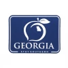 Peach State Pride 'GA Patch' Decal - Blue/White