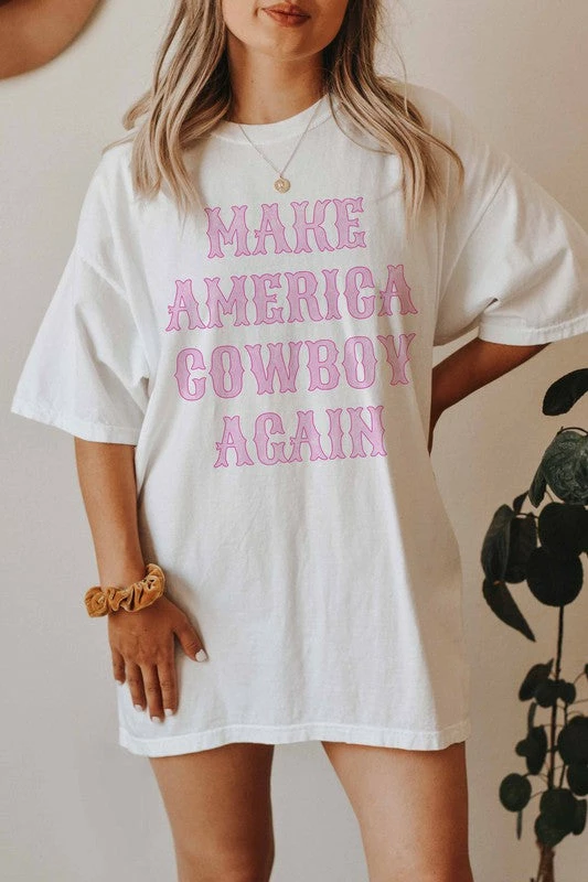 Purple Door Boutique Ladies' Make America Cowboy Again Tee 2 Purple Door Boutique Ladies' Make America Cowboy Again Tee