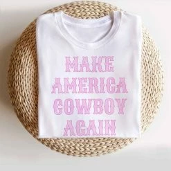 Purple Door Boutique Ladies' Make America Cowboy Again Tee 5 Purple Door Boutique Ladies' Make America Cowboy Again Tee