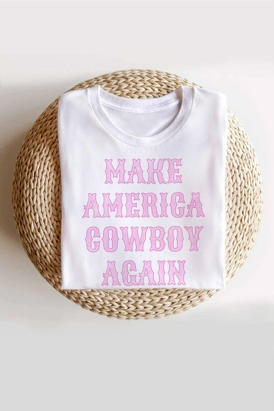 Purple Door Boutique Ladies' Make America Cowboy Again Tee 3 Purple Door Boutique Ladies' Make America Cowboy Again Tee
