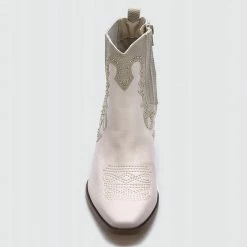 Matisse Shoes Eliza Off White Western Boots
