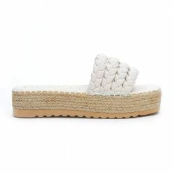Matisse Pacific White Espadrille Sandals