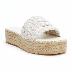 Matisse Pacific White Espadrille Sandals