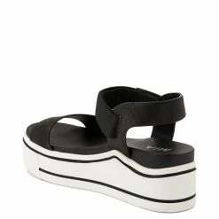 Mia Odelia Black Wedge Sandals 7 Mia Odelia Black Wedge Sandals