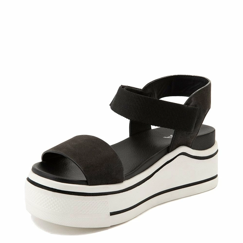 Mia Odelia Black Wedge Sandals 4 Mia Odelia Black Wedge Sandals