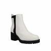 Mia Shoes Colten White Ankle Booties