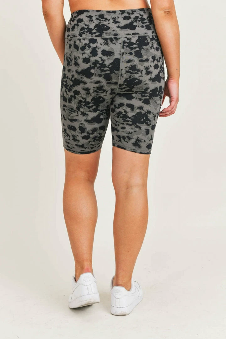 Mono B Athleisure Mono B Spotted Jacquard Biker Shorts Ladies' 3 Mono B Athleisure Mono B Spotted Jacquard Biker Shorts Ladies'