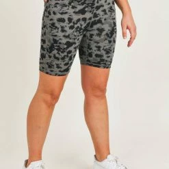 Mono B Athleisure Mono B Spotted Jacquard Biker Shorts Ladies'