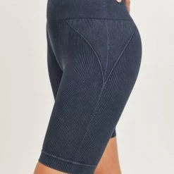 Mono B Athleisure Mono B Meeting Goals Black Biker Shorts