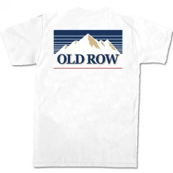 Old Row 'Mountain Brew' Short Sleeve - White T-Shirts