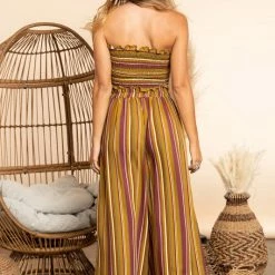 Purple Door Boutique Boho Chic Mustard Mix Two Piece Set Ladies' 7 Purple Door Boutique Boho Chic Mustard Mix Two Piece Set Ladies'