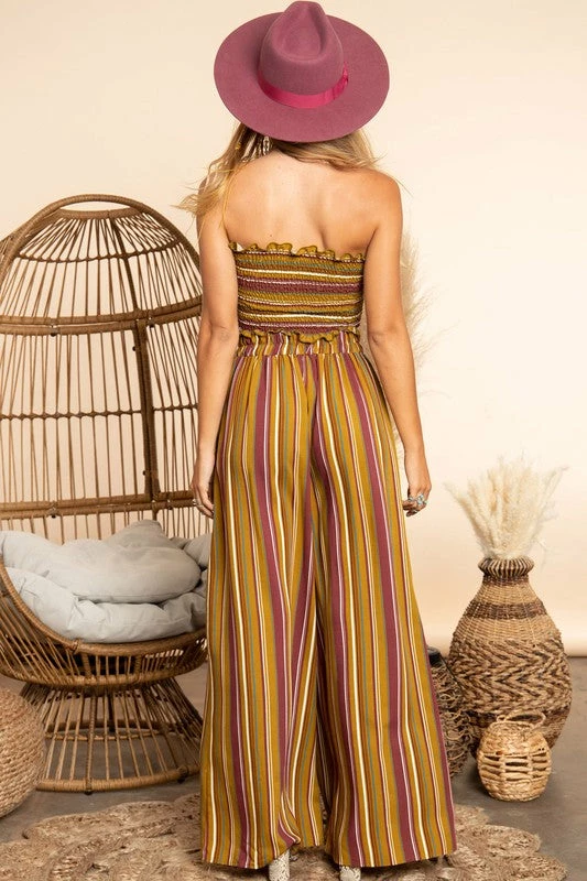 Purple Door Boutique Boho Chic Mustard Mix Two Piece Set Ladies' 4 Purple Door Boutique Boho Chic Mustard Mix Two Piece Set Ladies'