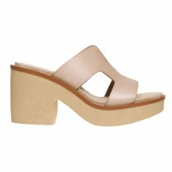 Purple Door Boutique Shoes Clara Nude Wedge Sandals