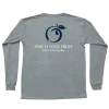 T-Shirts Peach State Pride Youth Stay Southern Grey T Shirt