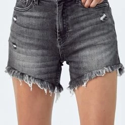 Purple Door Boutique New Arrivals Perfect Love Black Denim Shorts