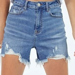 Purple Door Boutique Summertime High Rise Denim Shorts New Arrivals