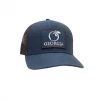Hats Peach State Pride Georgia Patch Trucker Hat - Breaker Blue & Charcoal