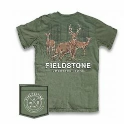 Fieldstone Outdoors Deer Herd Short Sleeve T-Shirt T-Shirts