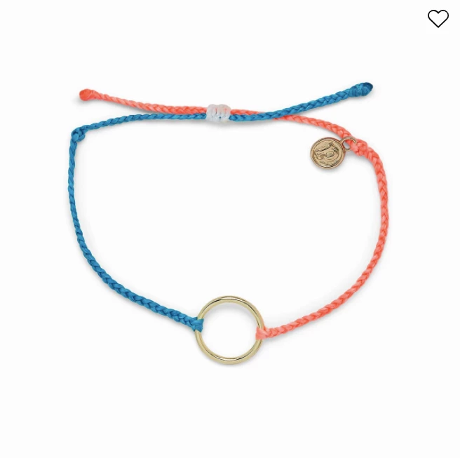 Pura Vida Two-Tone Full Circle Charm Bracelet Jewelry 1 Pura Vida Two-Tone Full Circle Charm Bracelet Jewelry