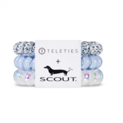 Teleties (Small) Blue Leopard Print Accessories/Gifts