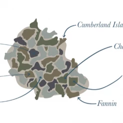 Peach State Pride Old School Fishing Hat Men's