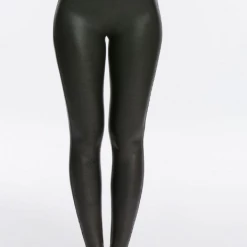 Spanx Faux Leather Black Leggings
