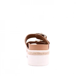 Shu Shop Xyla Tan Slide Sandals