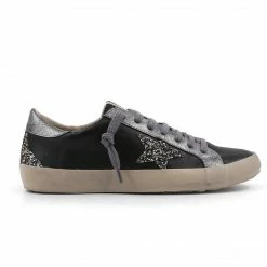 Shu Shop Perry Black Star Sneakers Shoes