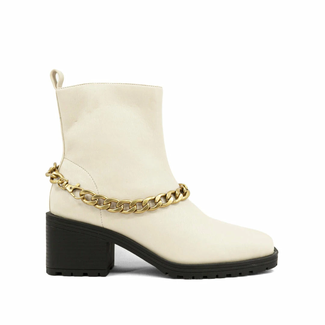 Shu Shop Yenni Off White Bootie Shoes 1 Shu Shop Yenni Off White Bootie Shoes