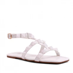 Shu Shop Babe Studded White Sandals New Arrivals